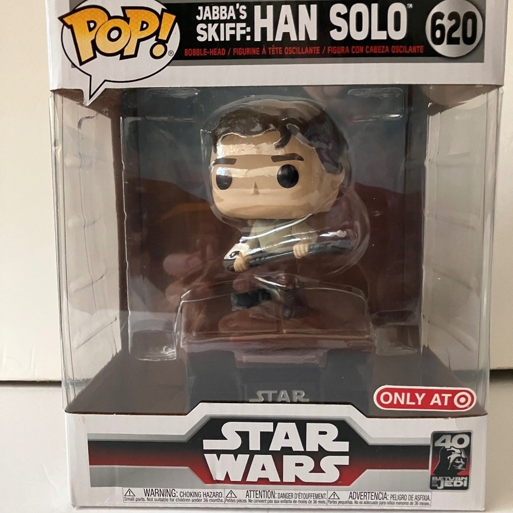 FUNKO Pop Han Solo - Jabba’s Skiff NIB